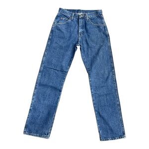 Wrangler | Men’s Rigid‎ Denim Medium Wash Blue Jeans 30X32